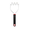 Farberware Black/Silver Plastic/Stainless Steel Potato Masher