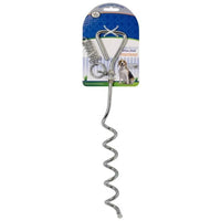 Four Paws Walk-About Spiral Tie Out Stake 19 in.