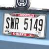 Chrome Metal License Plate Frame, 6.25in x 12.25in