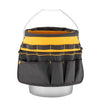 DEWALT Bucket Organizer Ballistic Polyester 37 compartments Black/Yellow