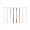 Celebrations Orange 12 in. LED Meteor Lights Halloween Decor