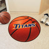 Cal State - Fullerton Basketball Rug - 27in. Diameter