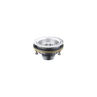 Kohler Duostrainer 4-1/2 in. D Polished Chrome Brass Sink Strainer Multicolored