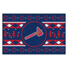 MLB - Atlanta Braves Tomahawk Holiday Sweater Rug - 19in. x 30in.