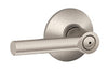 Schlage Broadway Satin Nickel Bed and Bath Lever Right or Left Handed