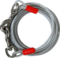 Pet Tie Out XL Dogs Up To 250 lb, Clear, 30 ft.