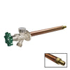 Prier 1/2 in. PEX in. Anti-Siphon Brass Freezeless Wall Hydrant - Deal of The Week