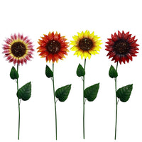 Alpine Assorted Metal 34 in. H Sunflower Outdoor Garden Stake (Pack of 12)