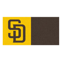 MLB - San Diego Padres Team Carpet Tiles - 45 Sq Ft.