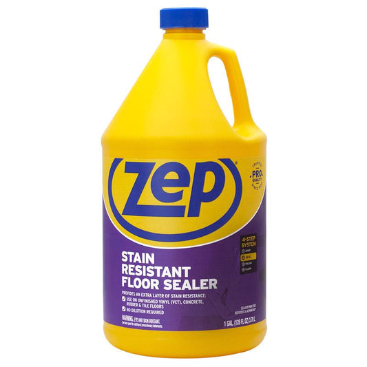 Zep Clear Floor Sealer Liquid 1 gal. (Pack of 4)