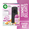 Air Wick Life Scents Summer Delights Scent Air Freshener Starter Kit 6.17 oz Liquid