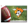 Oklahoma State University Pistol Pete Rubber Scraper Door Mat