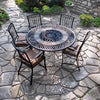 Living Accents Polyester Table Cover 23" x 50" x 50"
