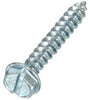 Hillman No. 14 X 1-1/2 in. L Slotted Hex Washer Head Sheet Metal Screws 100 pk
