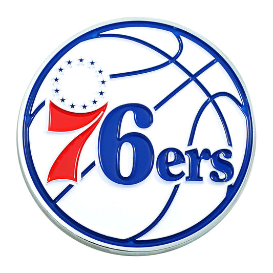 NBA - Philadelphia 76ers 3D Color Metal Emblem