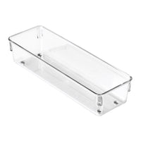 iDesign Linus 2 in. H X 3 in. W X 9 in. D Plastic Drawer Organizer