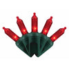 Celebrations Platinum LED T5 Red 50 ct String Christmas Lights 25 ft.