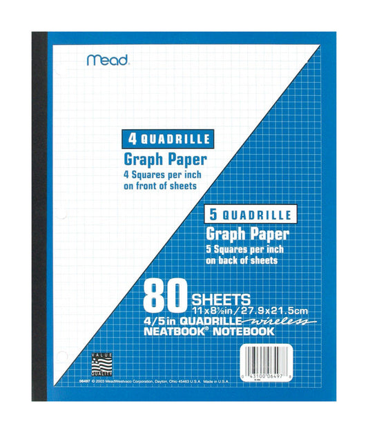 Mead 8-1/2 in. W x 11 L Perfect Bound Notebook (Pack of 24)