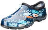 Sloggers 5120ffnbl09 Size 9 Women'S Blue Floral Fun Print Rain & Garden Shoe - Deal of The Week