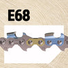 Oregon PowerCut E68 18 in. Chainsaw Chain 68 links