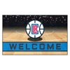 NBA - Los Angeles Clippers Rubber Door Mat - 18in. x 30in.