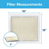 3M Filtrete 18 in. W X 18 in. H X 1 in. 300 MPR Pleated Filter Dust (Pack of 4)