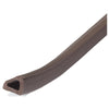 M-D Brown Rubber Weatherstrip For Windows 17 ft. L X 3/8 in.