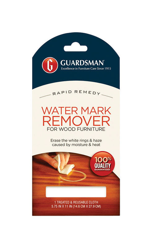 Guardsman No Scent Reusable Ring and Mark Remover Cloth 11 L x 5-3/4 W in. (Pack of 12)