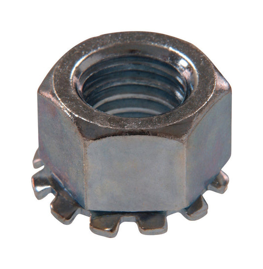 Hillman #8-32 Zinc-Plated Steel SAE Keps Lock Nut 100 pk