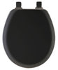 Mayfair by Bemis Cameron Round Black Enameled Wood Toilet Seat - Deal of The Week
