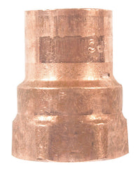 Mueller Streamline 1 In. Copper  X 1 In. Dia. Ftp Copper Pipe Adapter