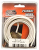 Coleman Cable 11 ft. Stranded 12 Ga. Primary Wire White