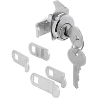 Prime-Line Nickel Steel Counter Clockwise Mailbox Lock - Deal of The Week