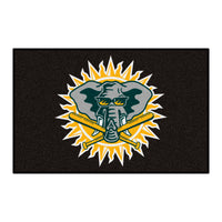 MLB - Oakland Athletics Retro Collection Rug - 19in. x 30in. - (2000)