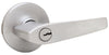 Kwikset  Delta  Satin Chrome  Entry Lockset  ANSI/BHMA Grade 3  KW1  1-3/4 in.