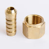 Brass 3/8 in. D X 3/8 in. D Adapter 1 pk (Pack of 5)