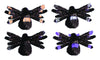 Fun World Assorted Color 30 in. Fuzzy Prop Head Giant Hairy Spider with Posable Legs Halloween Decoration