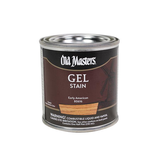 Old Masters Semi-Transparent Early American Oil-Based Alkyd Gel Stain 0.5 pt