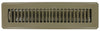 American Metal Products 2 in. H X 14 in. W Brown Metal Floor Register