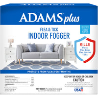 Adams Plus Flea And Tick Indoor Fogger 3oz