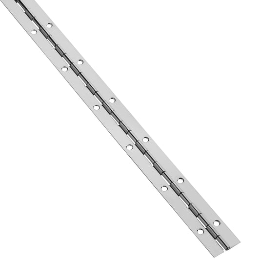 National Hardware 48 in. L Nickel Continuous Hinge 1 pk