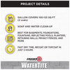 Zinsser WaterTite White Smooth Waterproofing Paint 1 gal. (Pack of 2)