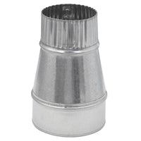 Imperial 4 in. D X 3 in. D Galvanized Steel Furnace Pipe Reducer - Deal of The Week