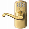 Schlage Bright Brass Steel Electronic Keypad Entry Lock