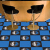 NBA - Dallas Mavericks Team Carpet Tiles - 45 Sq Ft.