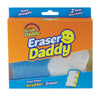 Scrub Daddy Eraser Daddy Assorted Color Heavy Duty Polymer Foam Sponge 5-1/2 W in. for Household