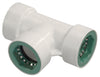 Orbit Pvc-Lock 1/2 In. Push  X 1/2 In. Dia. Push Plastic Tee Connector