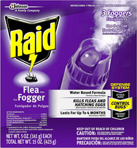 Raid Sc Johnson Flea Killer Fog 15 oz