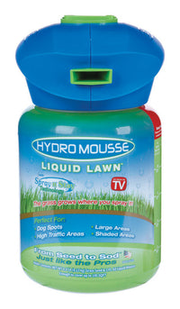 Hydro Mousse Liquid Lawn As Seen on TV Fescue Blend Full Sun Grass Seed 0.5 lb. - Open Box