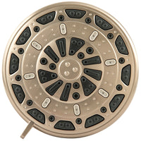 Waxman Consumer Group 8335002 5 Brushed Nickel Serene 3-Spray Fixed Shower Head